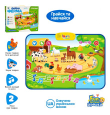 Музыкальный развивающий коврик "Файна Ферма" (M3455)